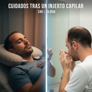 cuidados tras un injerto capilar